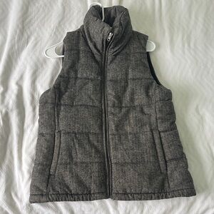 Gray Puffer Vest